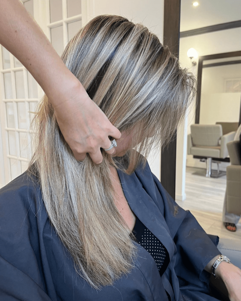 idées mèches blondes platines lumières salon de coiffure expert coloriste paris 94